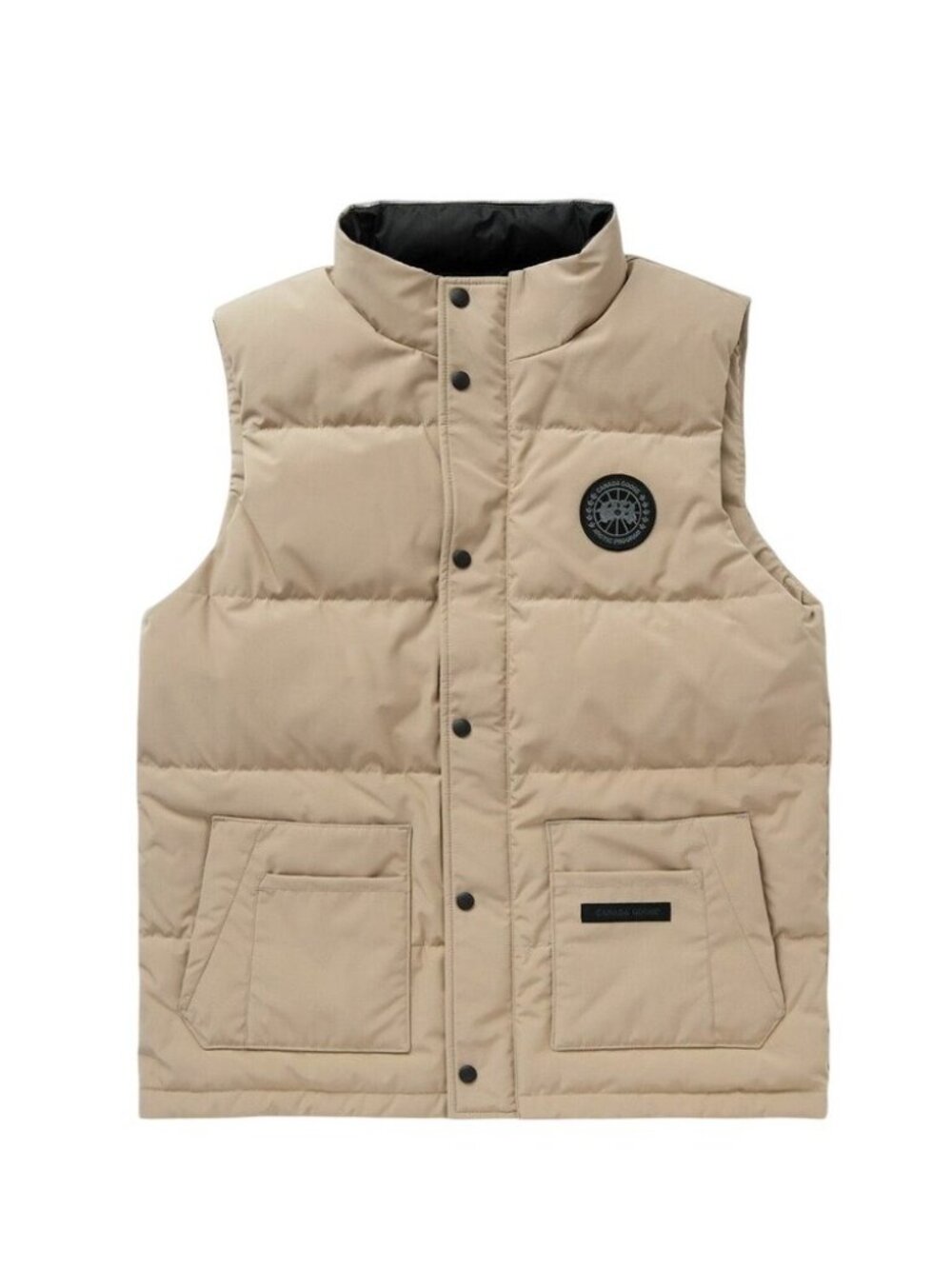 Canada Goose Men’s Freestyle Black Label Crew Vest Desert Sand L 4159MB
